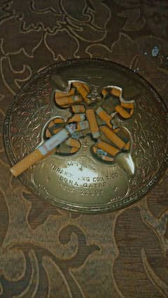 antique ash tray