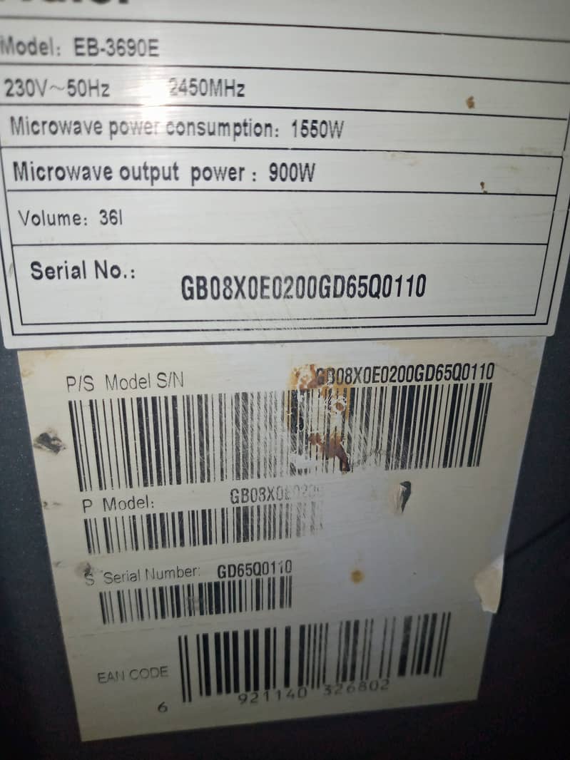 Microwave oven goog condition available 2