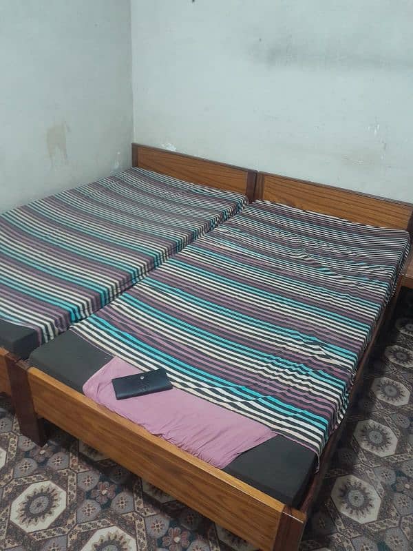 Pair of Single Bed 1