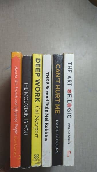 set of 6 self help books 0