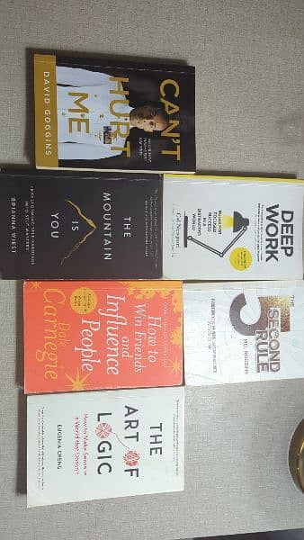 set of 6 self help books 1