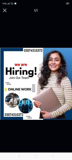 Male Female Seats Available Now Everyone Apply for Job Online Working