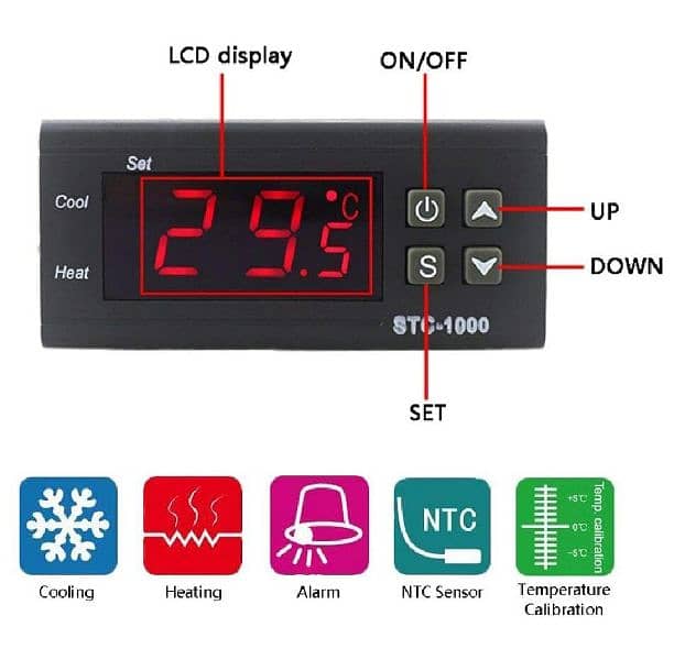 W1209 Temperatures Controller. Read Ad Description. 6