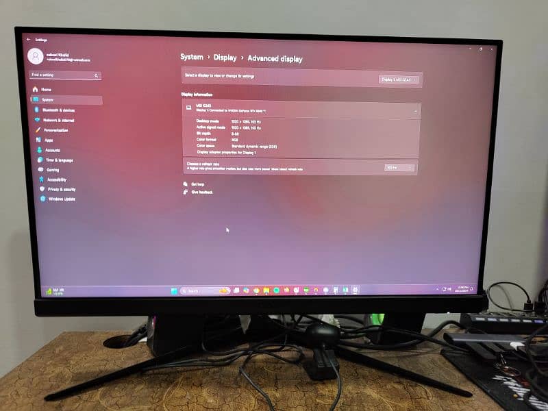 MSI Gaming LED 165hz 3