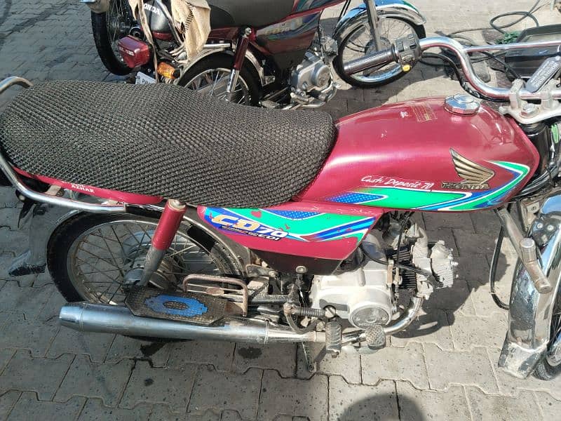 Honda cd70 2018 model location Gujrat genuine 4