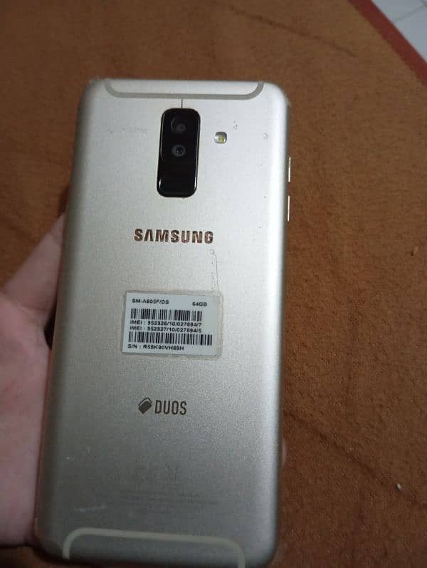 Samsung galaxy A6+ 4 64 10 by 10 Condition 2