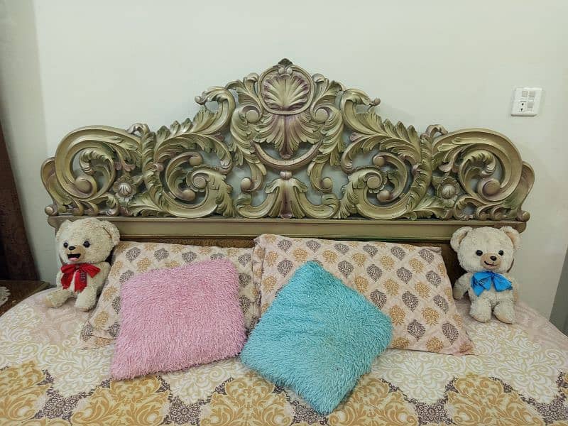 solid wood double bed 3