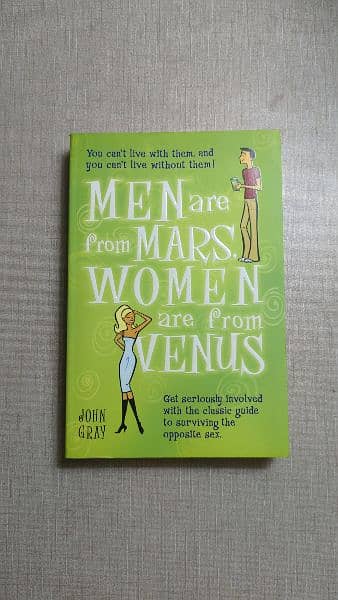 Men are from mars, women are from Venus 0