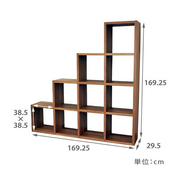 wooden cubes cabinet for home and office 2