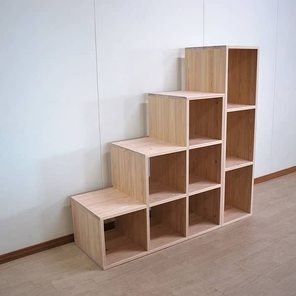 wooden cubes cabinet for home and office 3