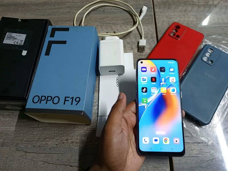 Oppo f19 6 128 lush condition 6