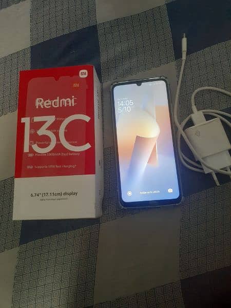 redmi 13c 6gb 128gb 10 months warranty  mint condition 5