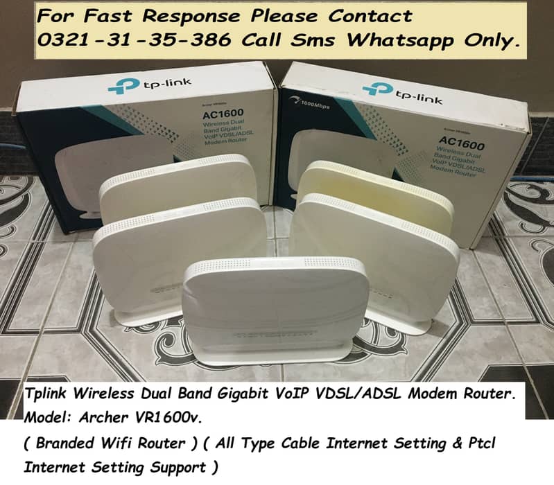 all type branded wifi router available 4