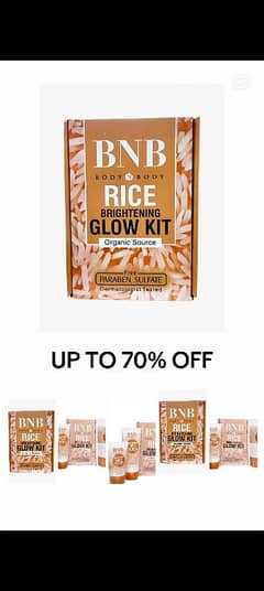 BNB Rice facial kit