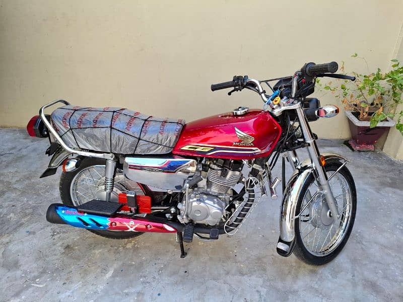 honda cg 125 chrome edition 0