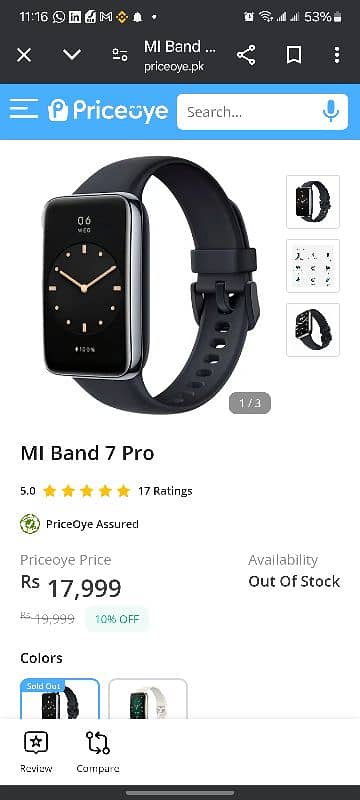 Mi Xiaomi Smart Band 7 pro (New) 10