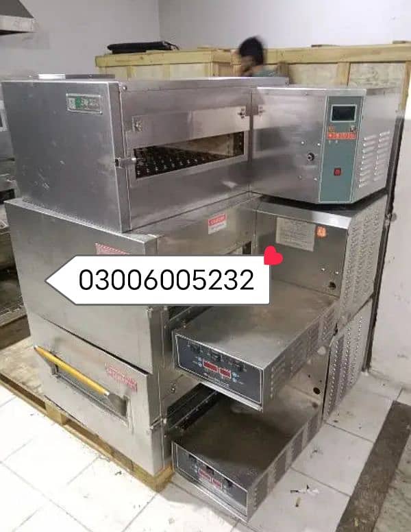 conveyor pizza oven middleby marshall American fast food machinery 3