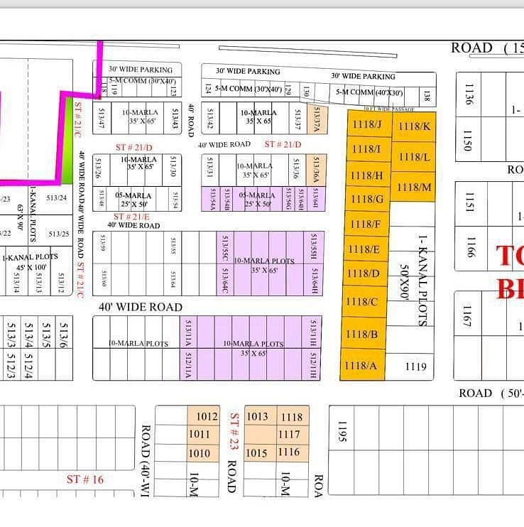 NEW DEAL 5 MARLA RESIDENTIAL PLOT BUILDER LOCATION IN TAUHEED BLOCK BAHRIA TOWN 0