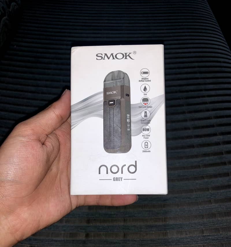 Smok Nord 5 80w Pod Kit 2000mAh battery 2