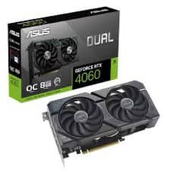 ASUS RTX 4060 OC EDITION 8G DUAL Black