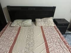 Double bed with matress