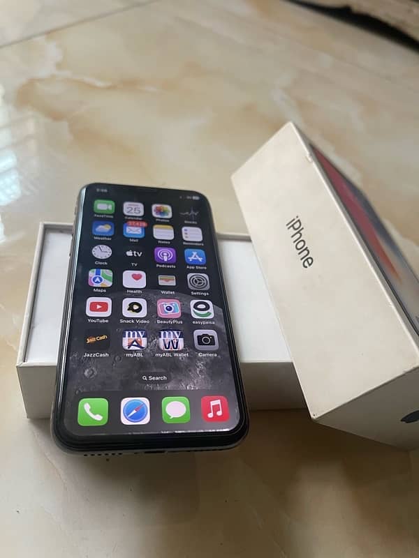 Iphone X PTA aproved with Box 2