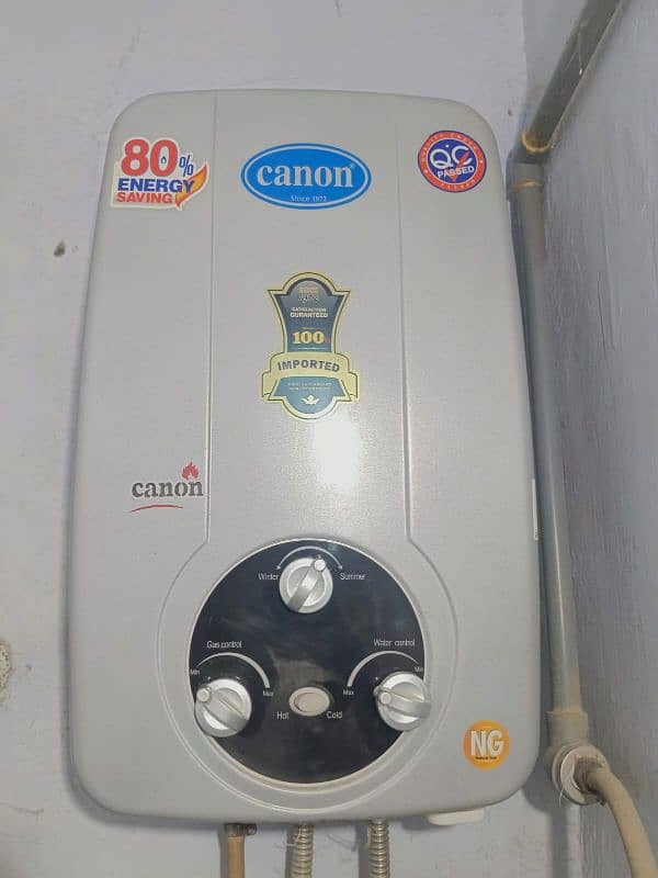 Cannon Gas Geyser CA-16D Plus Silver 2