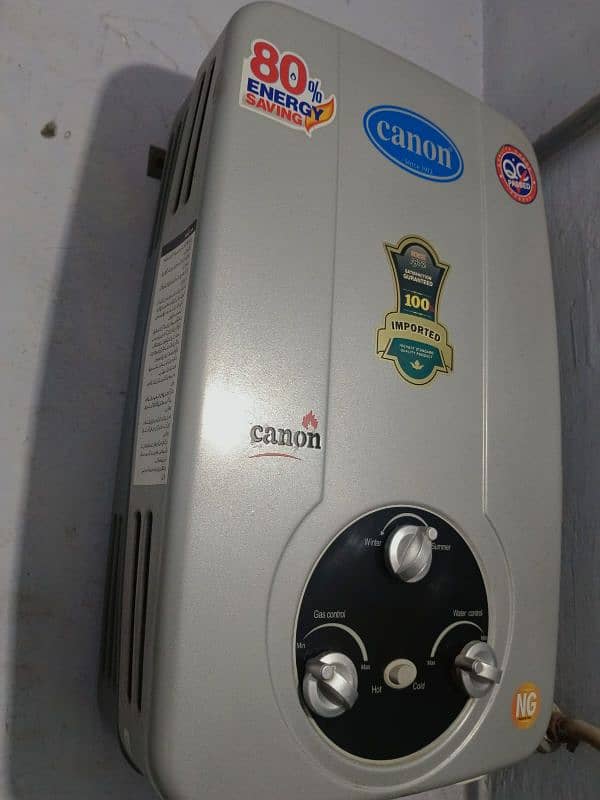 Cannon Gas Geyser CA-16D Plus Silver 3