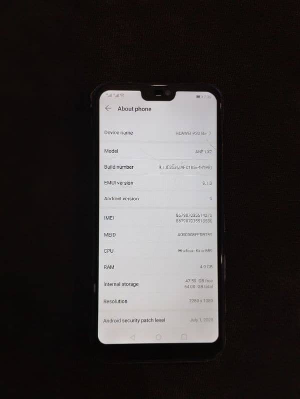 HUAWEI P20 lite ( 4GB / 64GB ) 0