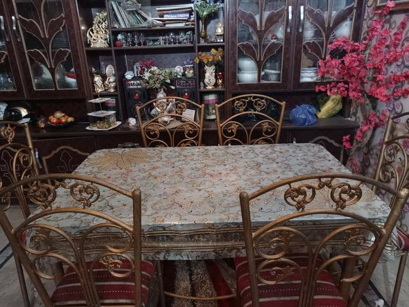 Solid steel Dining Table - Great Condition! 3