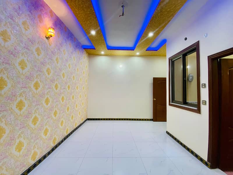 5 Marla Brand New Triple Storey House For Sale in Samanabad 17