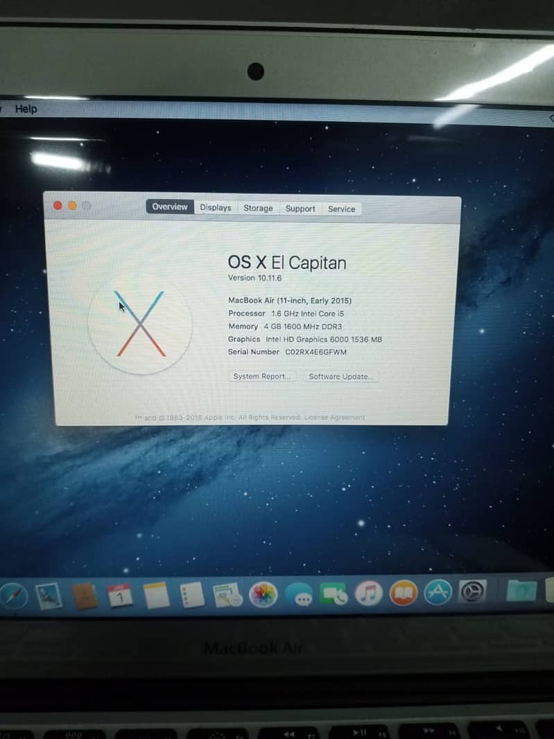 MacBook air 2015 4