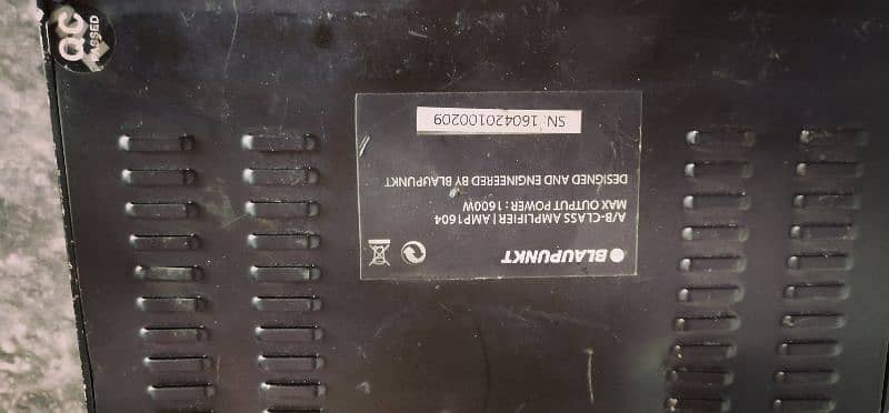 original branded amplifier 1