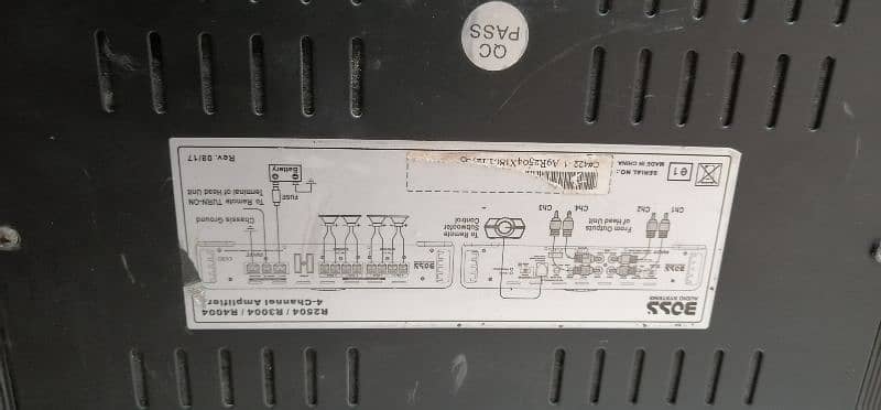 original branded amplifier 4