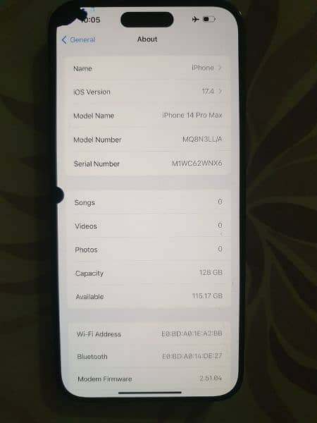 iphone 14 pro max jv 128gb 1