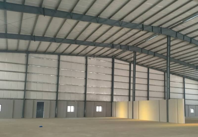 140000 sq. ft. Neat and clean Warehouse available for rent on Multan road Lahore 7