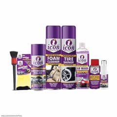 8 Pcs Car Care Bundle