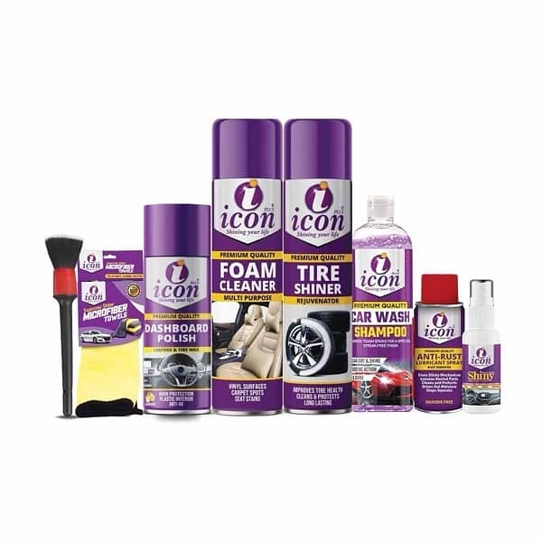 8 Pcs Car Care Bundle 2