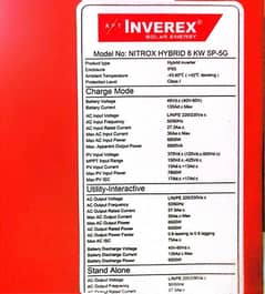 inverex nitrox 6kw hybrid inverter 0