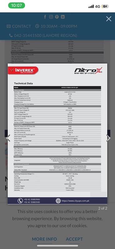 inverex nitrox 6kw hybrid inverter 4