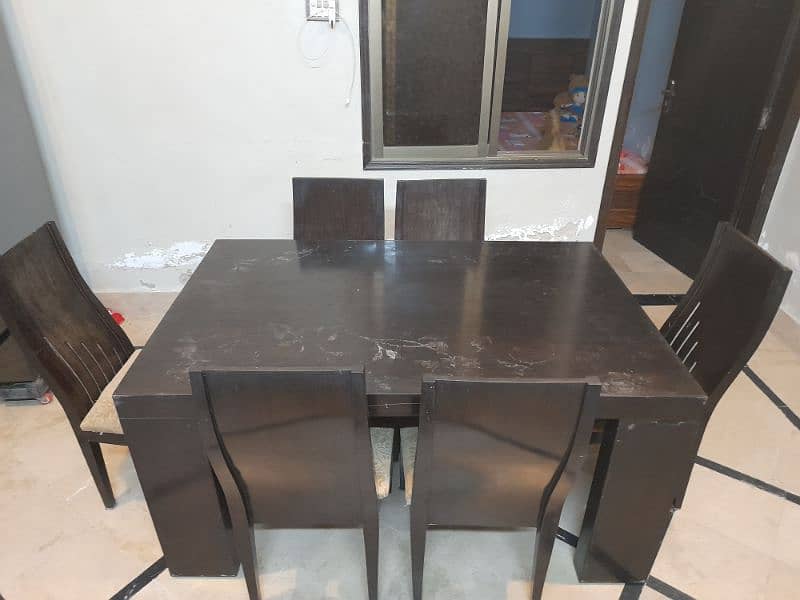 Branded Dining Table with Chairs 1