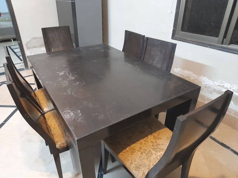 Branded Dining Table with Chairs 2