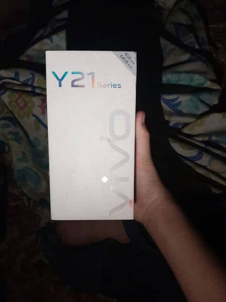 vivo y21 urgent sale with box 4