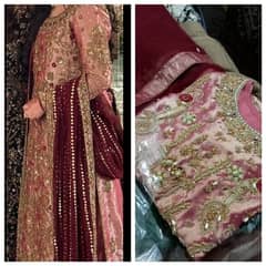 Harris shakeel designer semi stitched dress available for sale