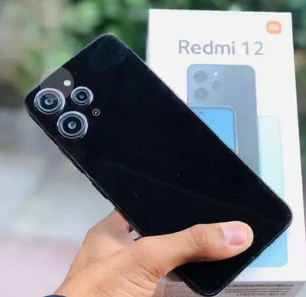 redmi 12 new phone 8+4gb rom plus 128gb memory 10/10 condition 1