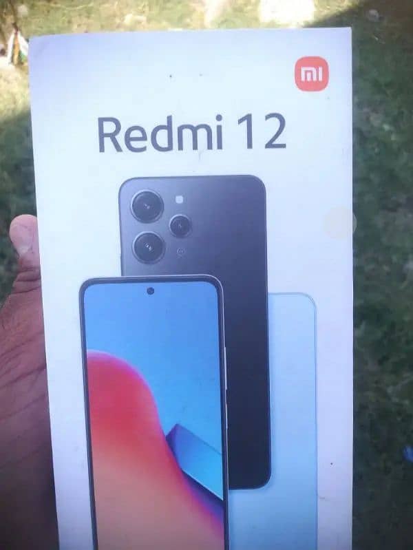 redmi 12 new phone 8+4gb rom plus 128gb memory 10/10 condition 4