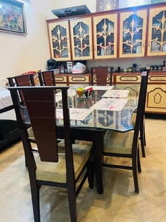 6 chair dinning table