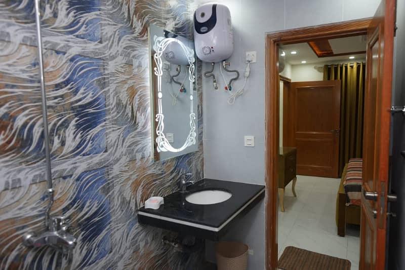 One Bed Furnished Apartment Available For Rent In Iqbal Block Bahria Town Lahore 6