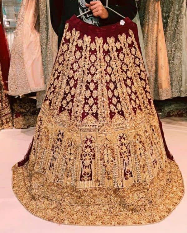 beautiful  brended weeding lehnga 0