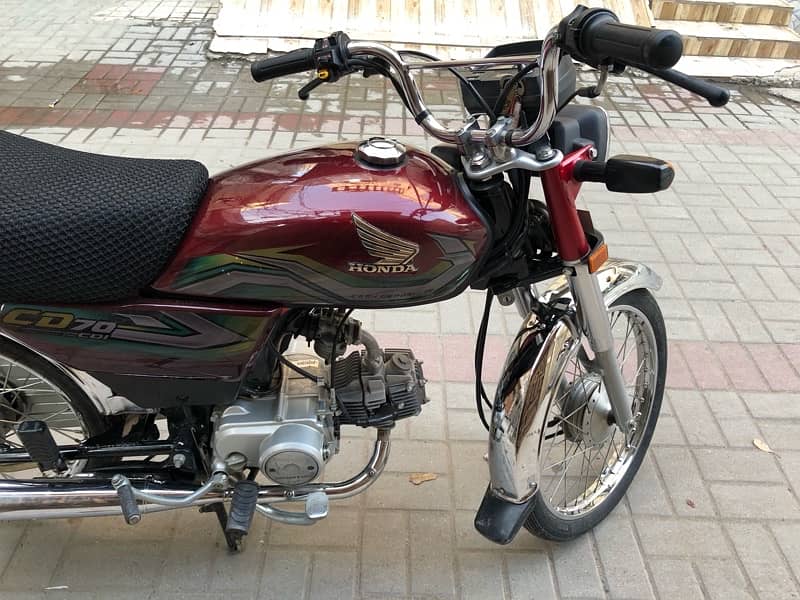 HONDA CD70 MODEL 2023 LUSH CONDITION 10